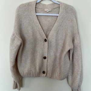 Oversized Oatmeal Cardigan